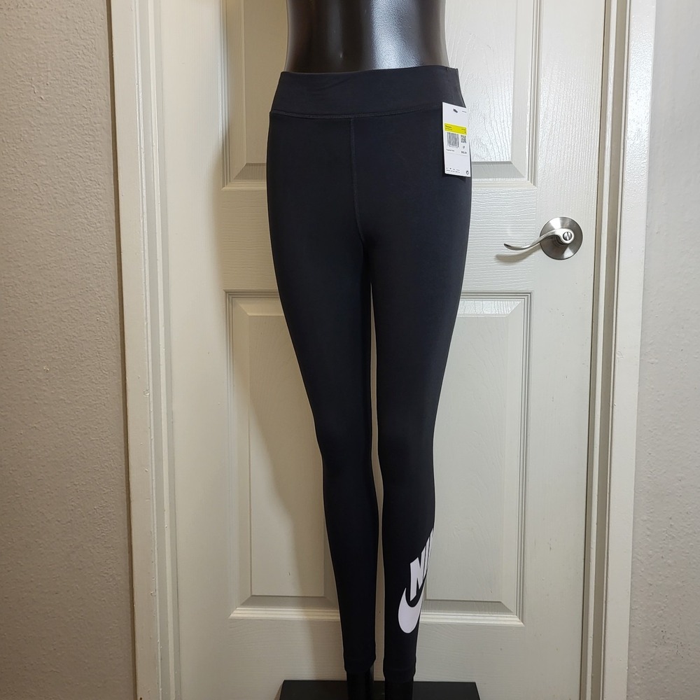Nike Women's Full Length Tight Fit High Rise Leggings Pant  Size S, MSRP $52.00